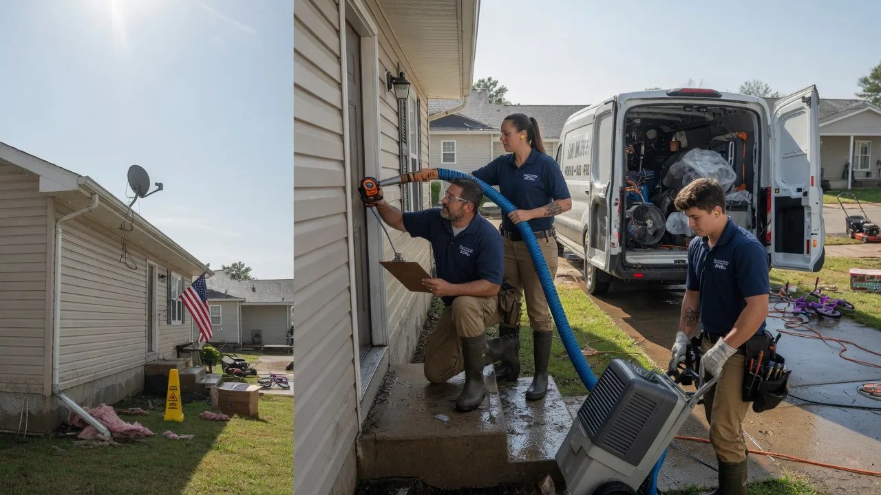 Ceiling Water Damage Restoration in Harrah, WA near me